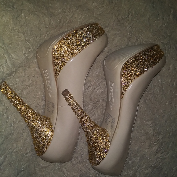 Platform Custom design Crystal shoes - Picture 11 of 17